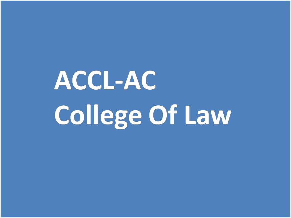 ACCL-AC College Of Law