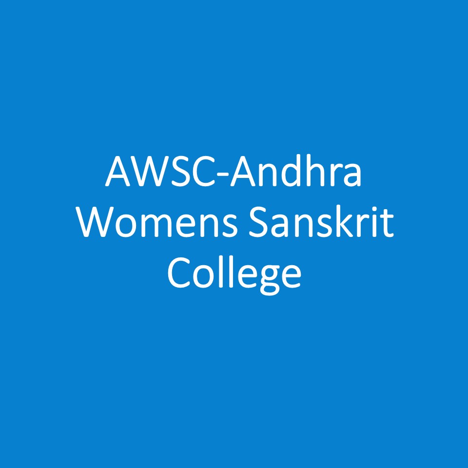 AWSC-Andhra Womens Sanskrit College