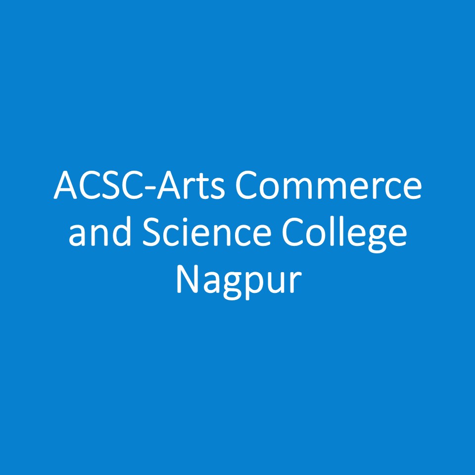 ACSC-Arts Commerce and Science College Nagpur