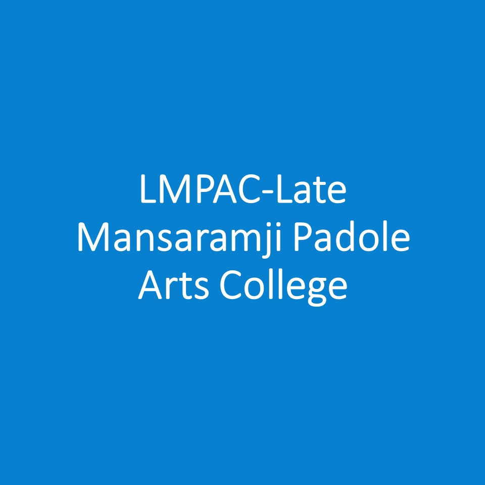 LMPAC-Late Mansaramji Padole Arts College