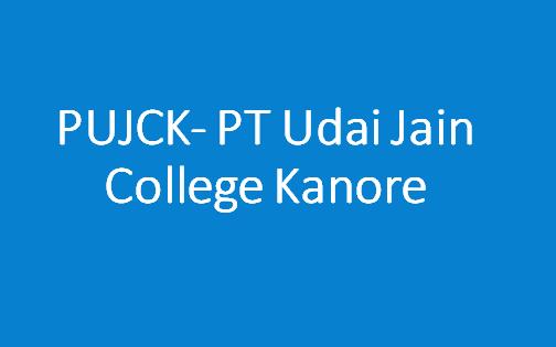 PUJCK- PT Udai Jain College Kanore