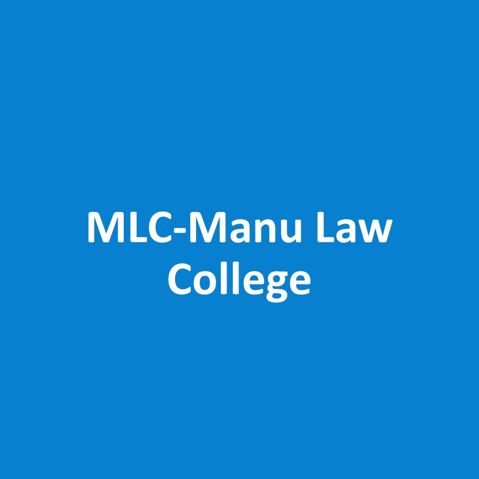 MLC-Manu Law College