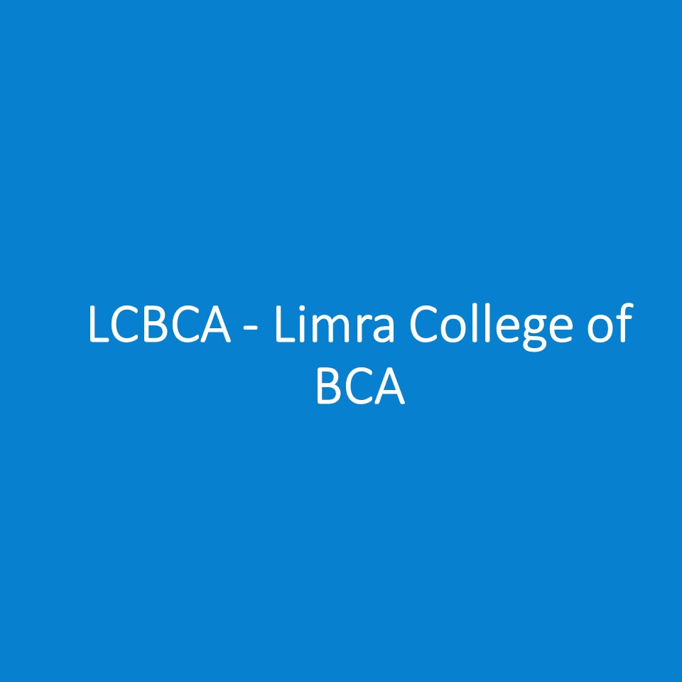 LCBCA - Limra College of  BCA