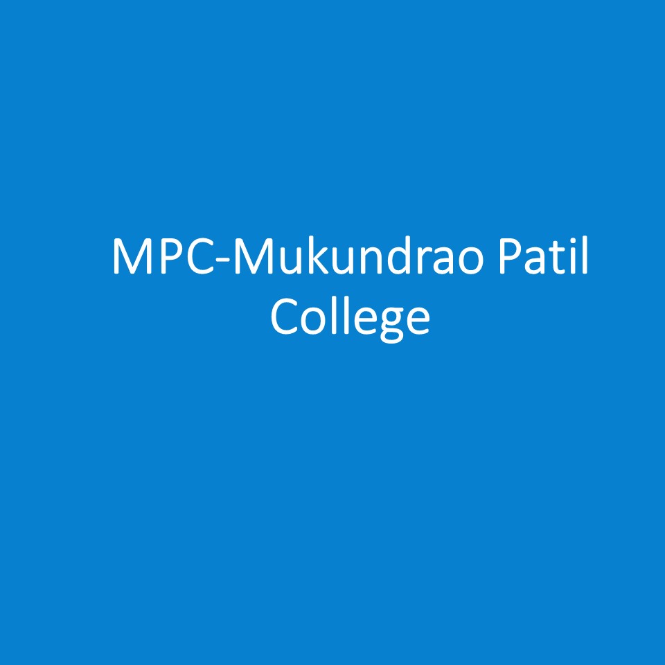 MPC-Mukundrao Patil College