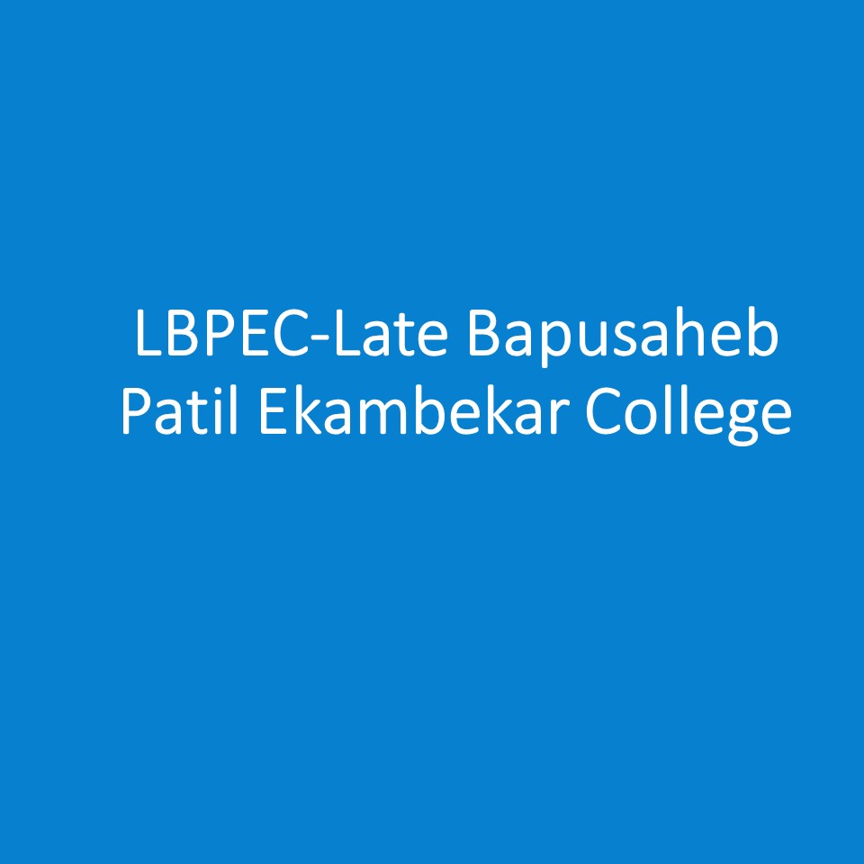 LBPEC-Late Bapusaheb Patil Ekambekar College