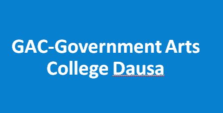 GAC-Government Arts College Dausa
