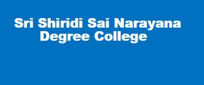 SSSNDC-Sri Shiridi Sai Narayana Degree College