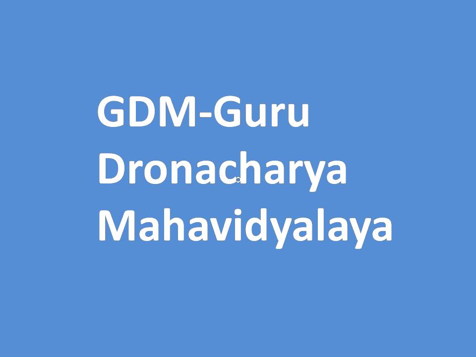 GDM-Guru Dronacharya Mahavidyalaya