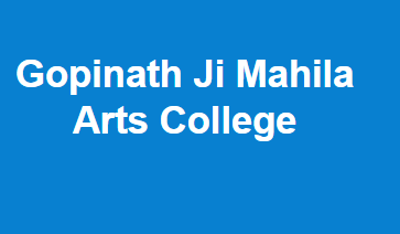 GJMAC-Gopinath Ji Mahila Arts College
