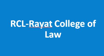 RCL-Rayat College of Law