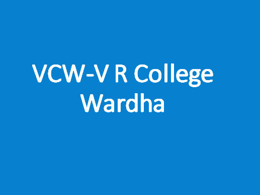 VCW-V R College wardha