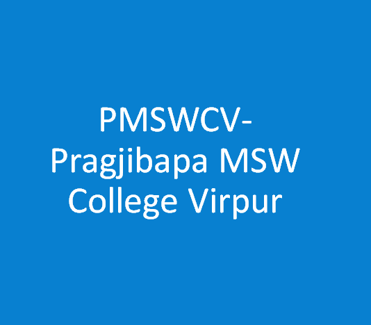PMSWCV-Pragjibapa MSW College Virpur