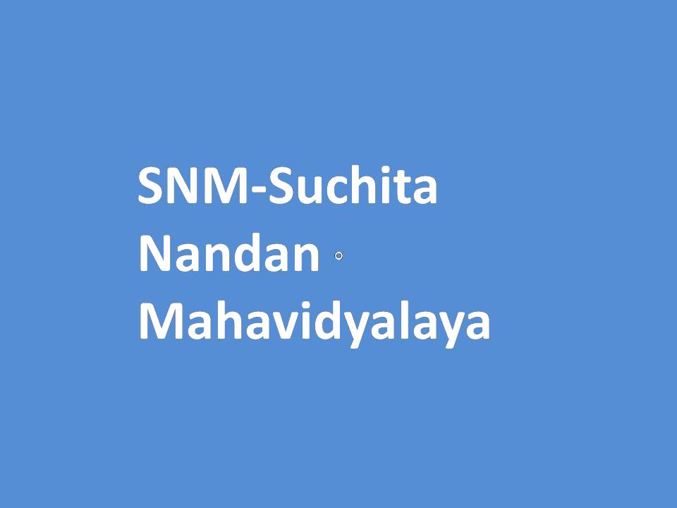 SNM-Suchita Nandan Mahavidyalaya