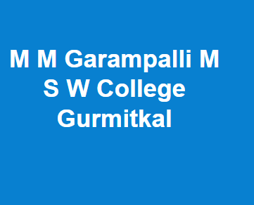 MMGMSWCG-M M Garampalli M S W College Gurmitkal