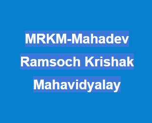 MRKM-Mahadev Ramsoch Krishak Mahavidyalay