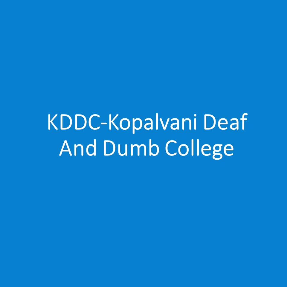 Reviews KDDCKopalvani Deaf And Dumb College
