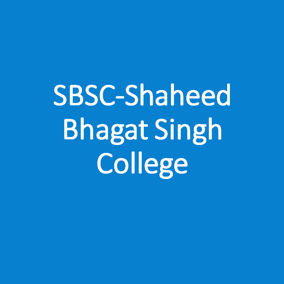 SBSC-Shaheed Bhagat Singh College
