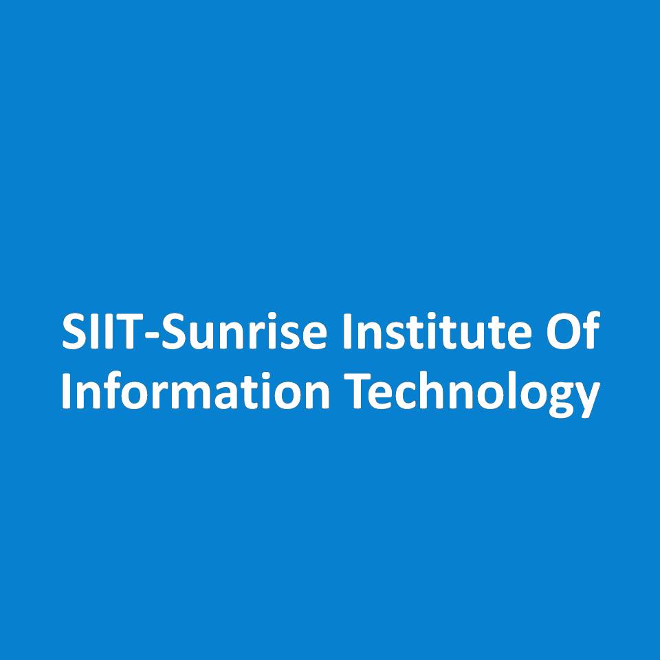 How are the placements in SIIT-Sunrise Institute Of Information ...
