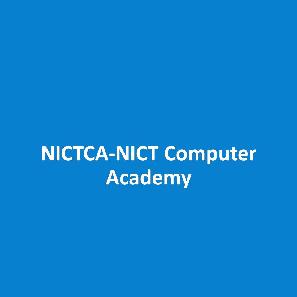 NICTCA-NICT Computer Academy