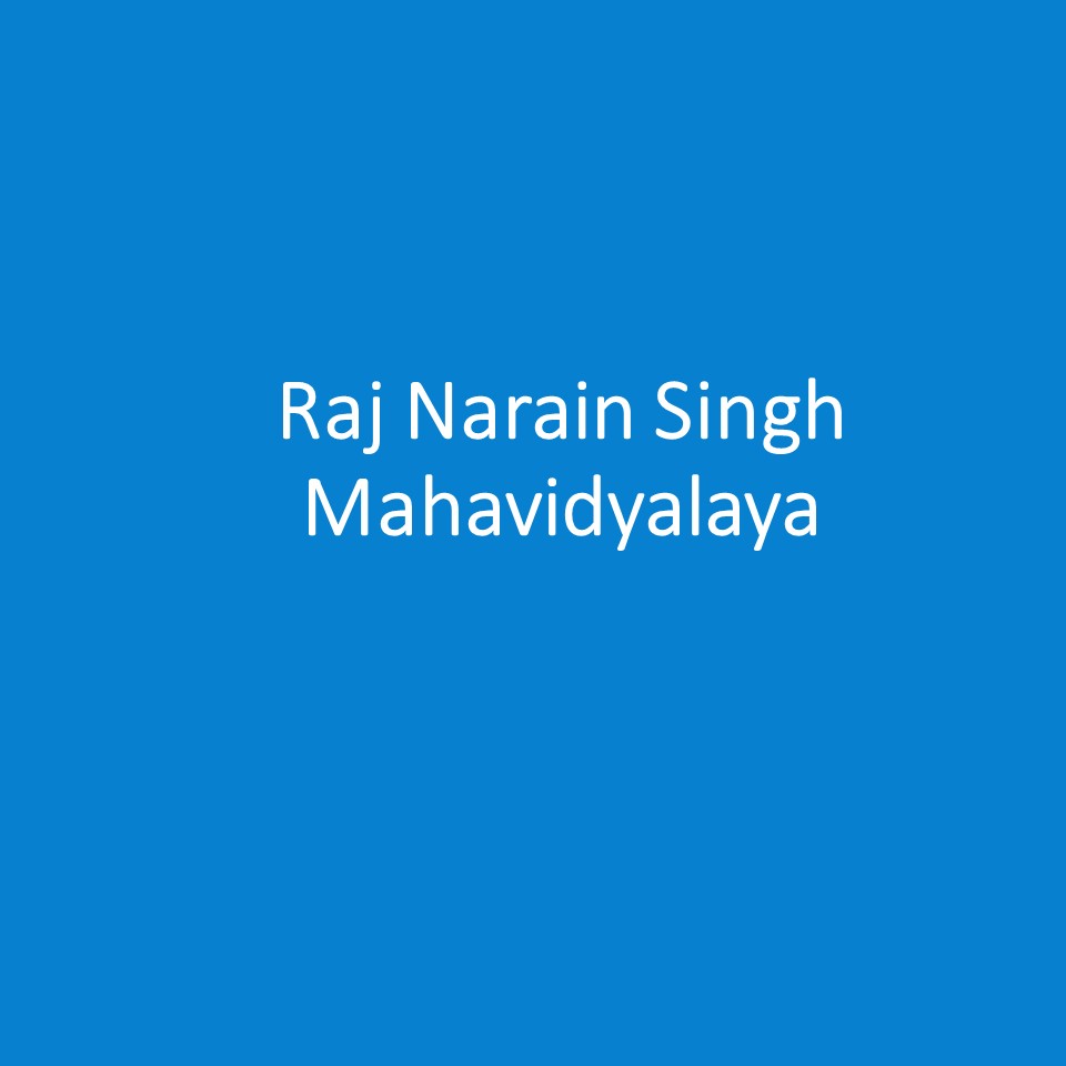 RNSM-Raj Narain Singh Mahavidyalaya
