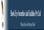 HSFPL-HAWKEYE SECURITIES AND FACILITIES PRIVATE LTD