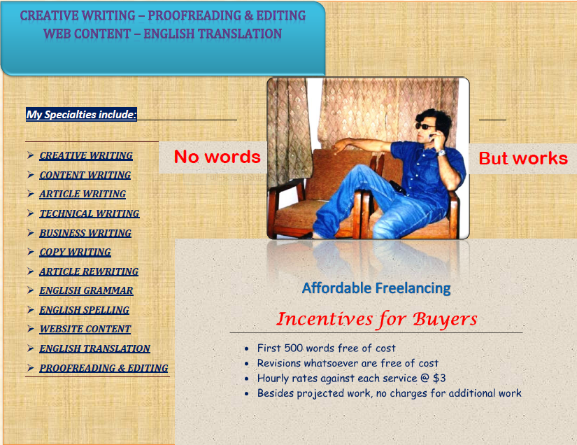 My Freelancing website