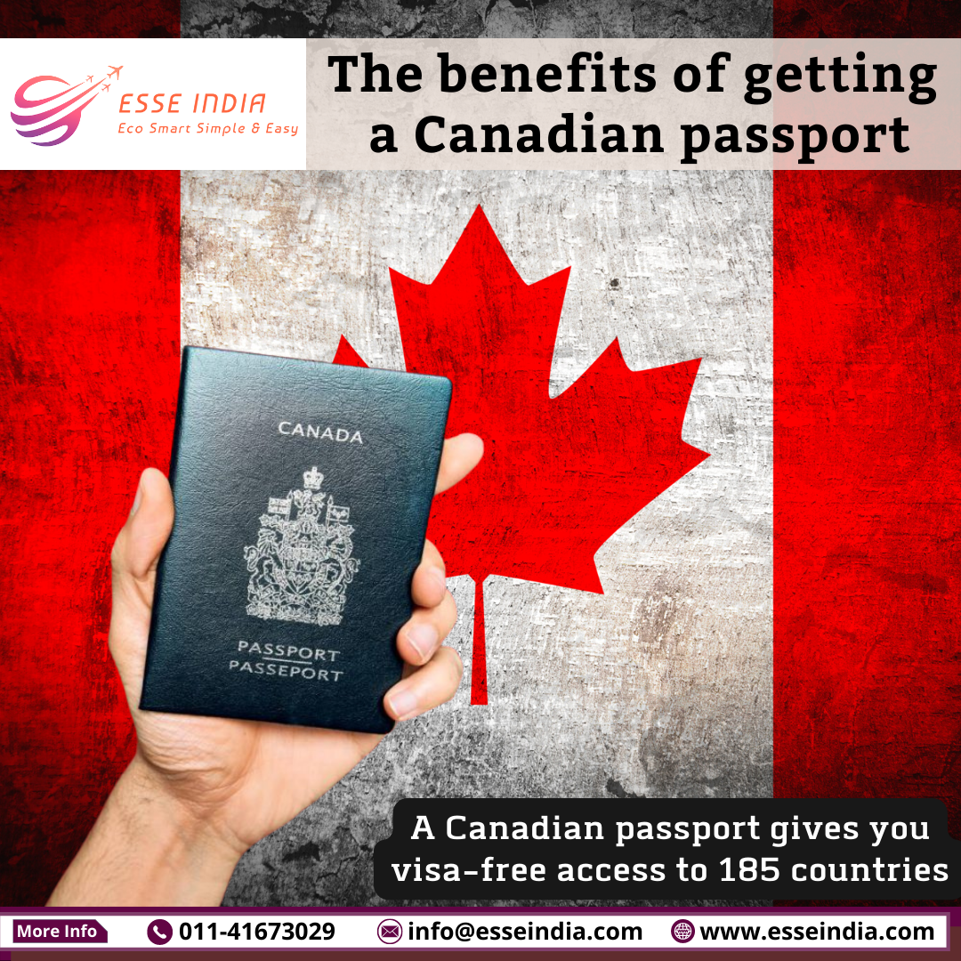 Esse India | The benefits of getting a Canadian passport.