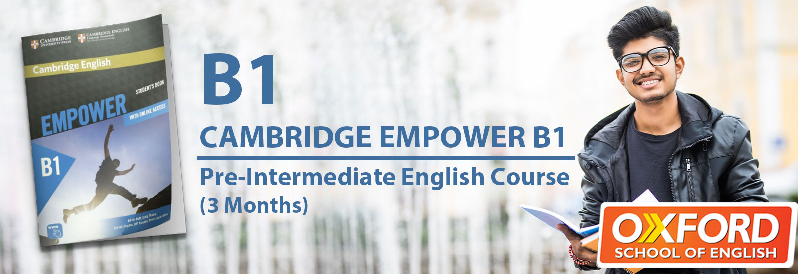 B1 – PRE INTERMEDIATE ENGLISH SPEAKING COURSE (3 MONTHS)