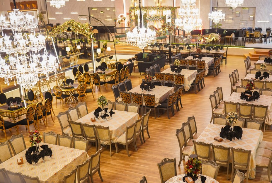 Wedding banquet in Karachi