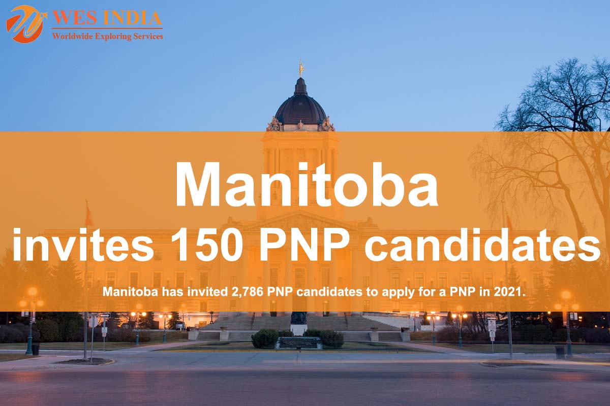 WES India || Manitoba invites 150 PNP candidates