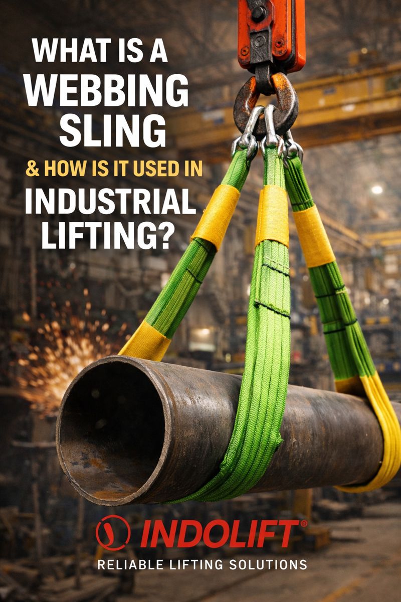 What Is a Webbing Sling and How Is It Used in Industrial Lifting?
