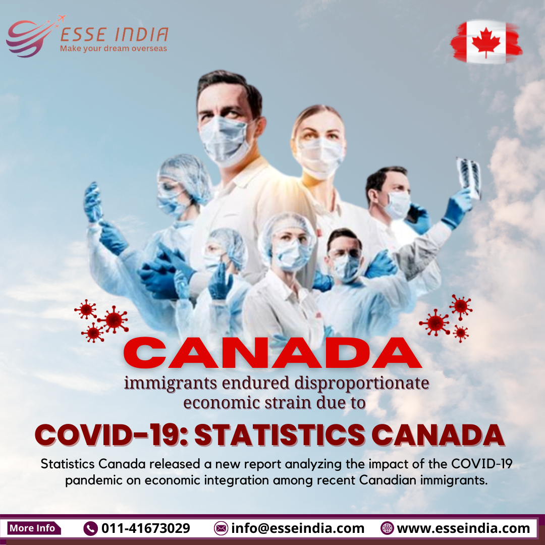 Canadian immigrants endured disproportionate economic strain due to COVID-19: Statistics Canada.
