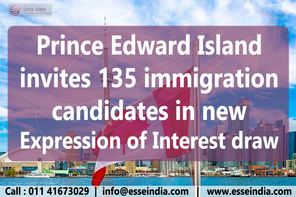 Esse India || Prince Edward Island invites 135 immigration candidates in new Expression of Interest draw