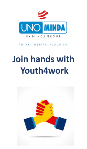 Youth4work <> Uno Minda - Helped Uno Minda with Campus Drive via yAssess
