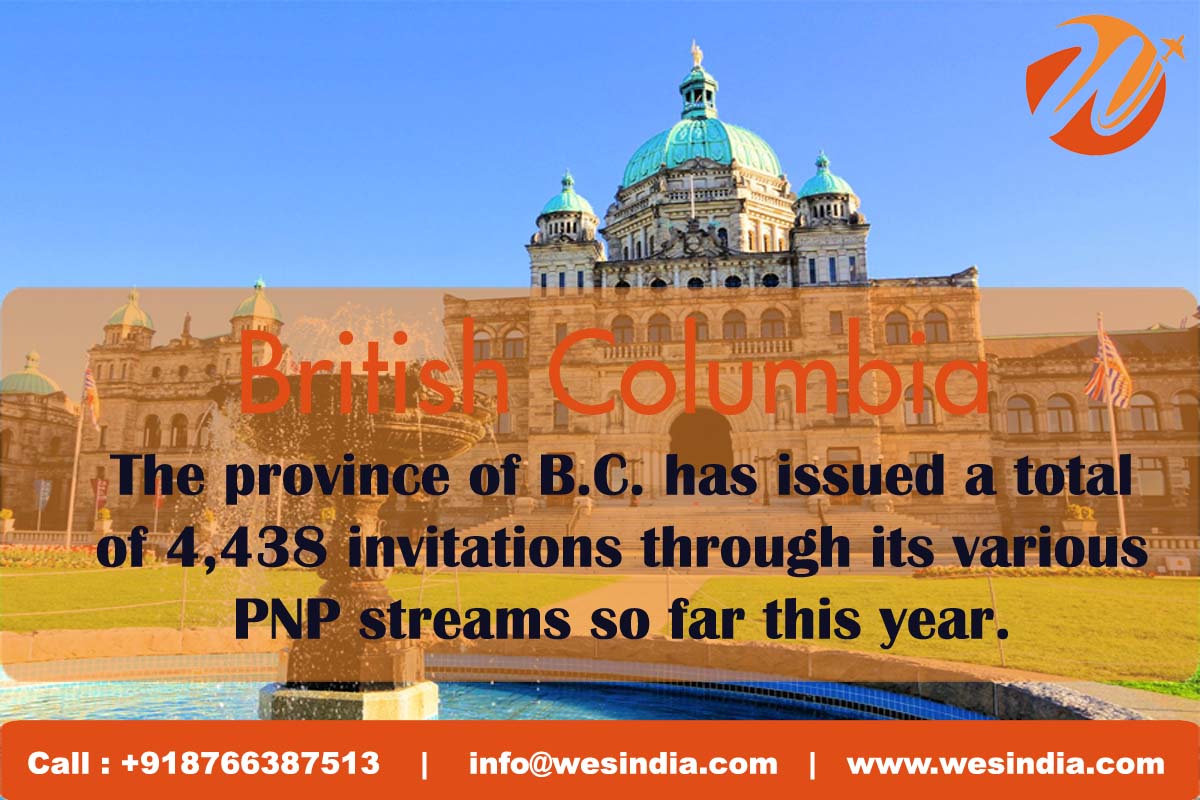 Wes India | British Columbia issues 82 invitations in tech pilot draw