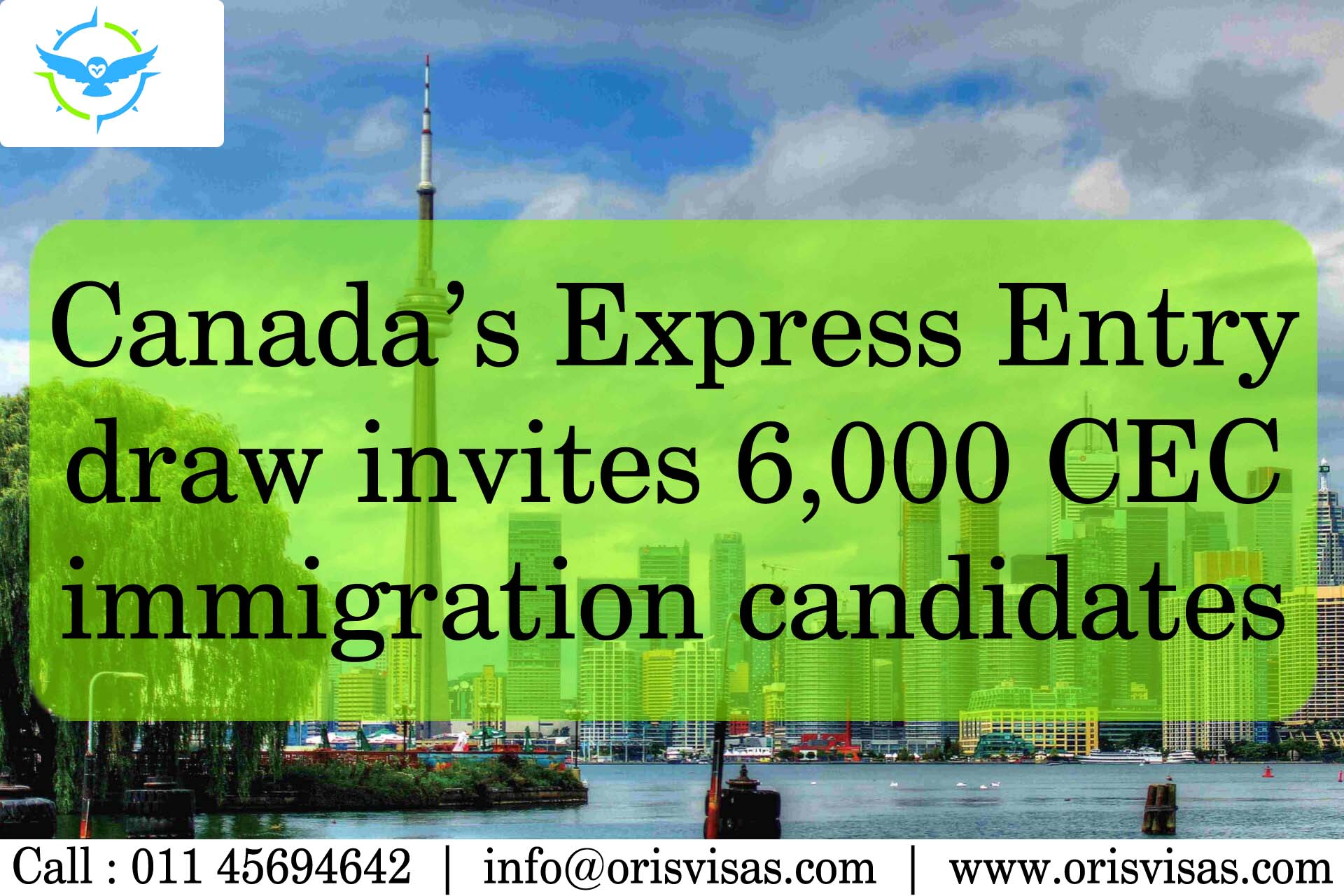 Canada’s Express Entry draw invites 6,000 CEC immigration candidates | Oris visas 