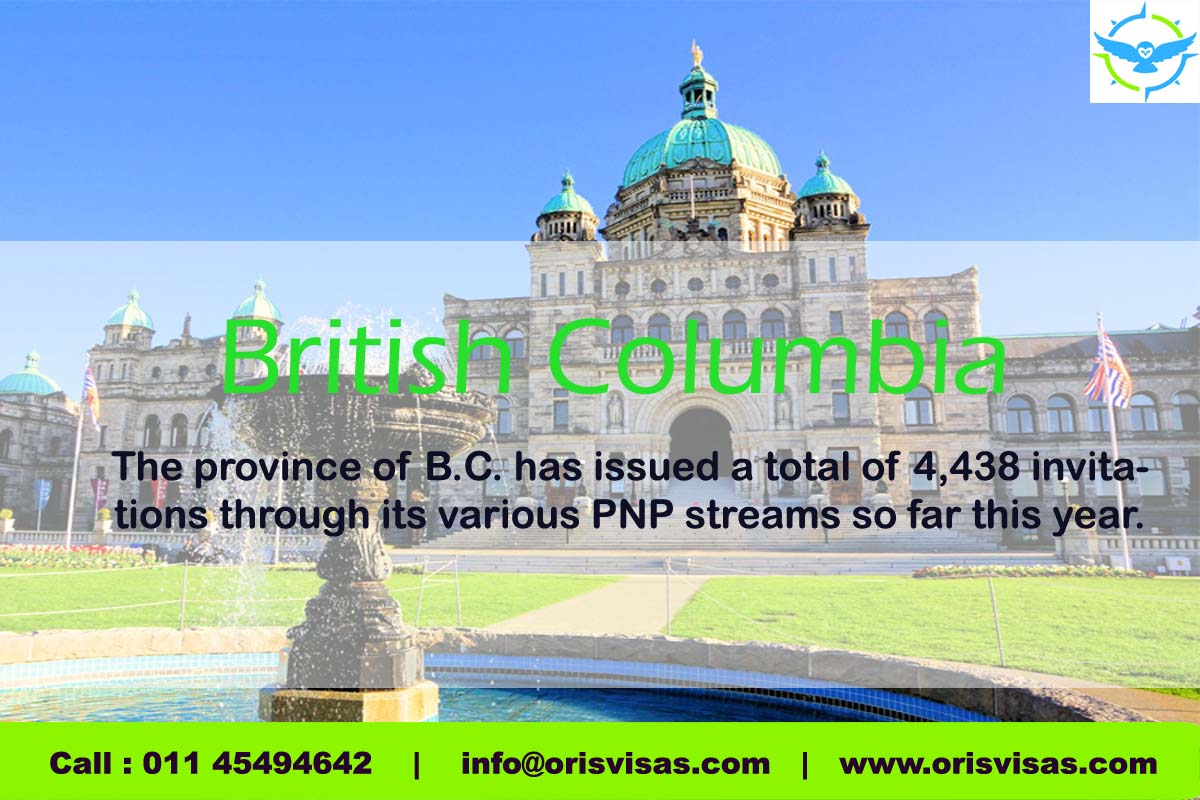 Oris Visas | British Columbia issues 82 invitations in tech pilot draw
