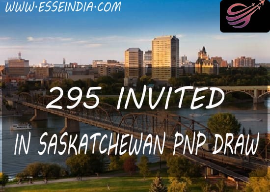 Esse India  ||  295 invited in Saskatchewan PNP draw