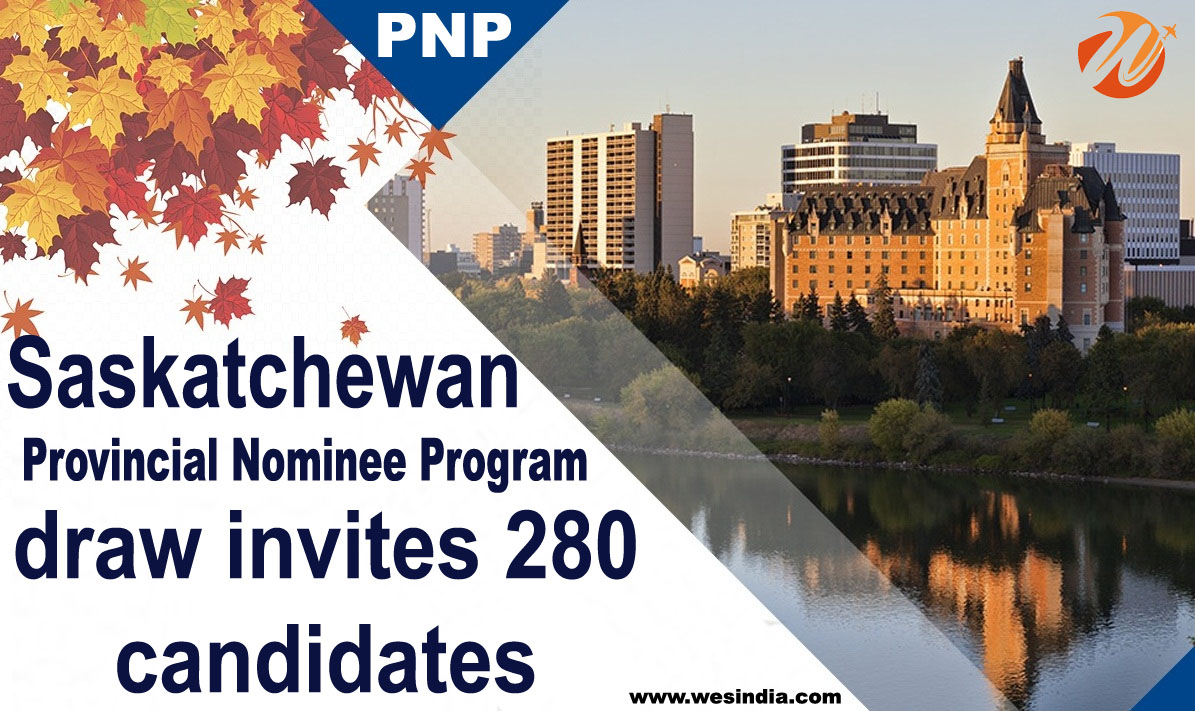 Wes India | Saskatchewan PNP draw invites 280 candidates