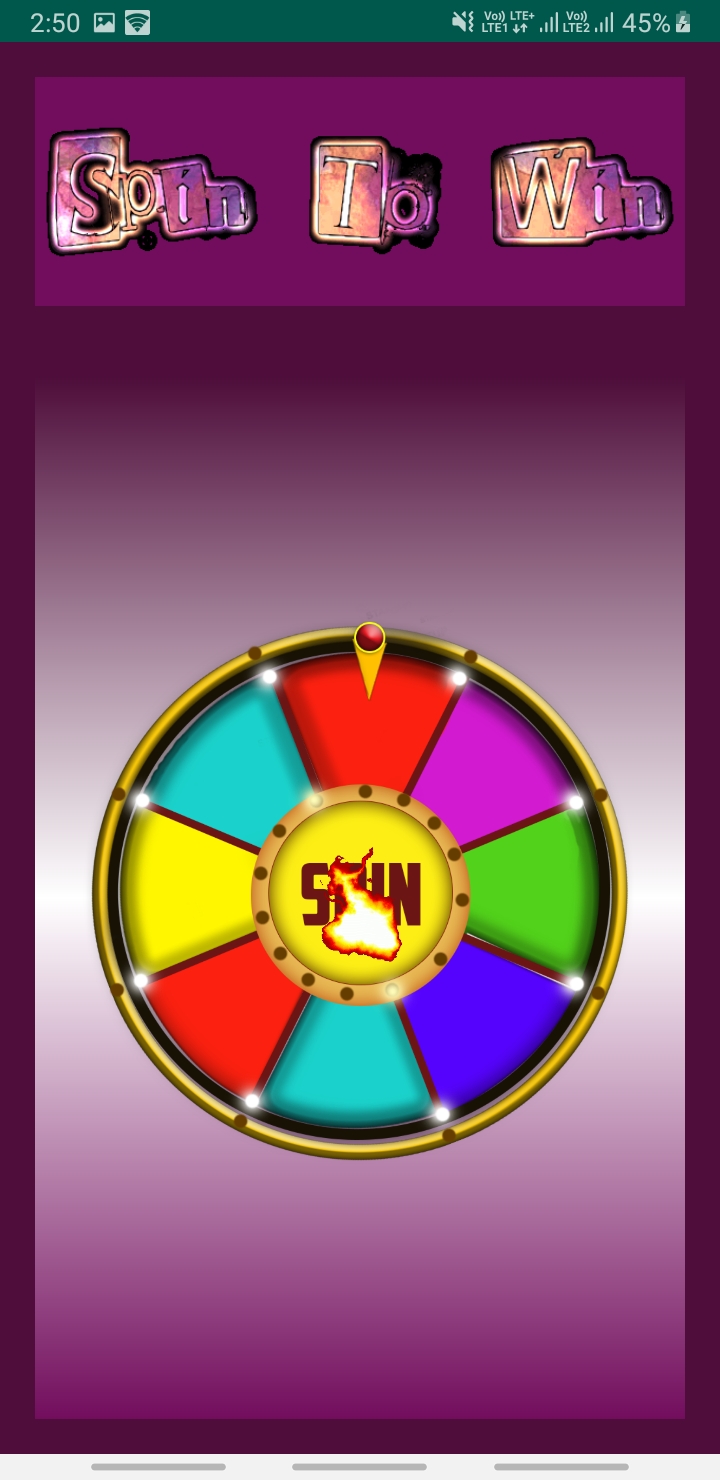 SpinWheel Android app
