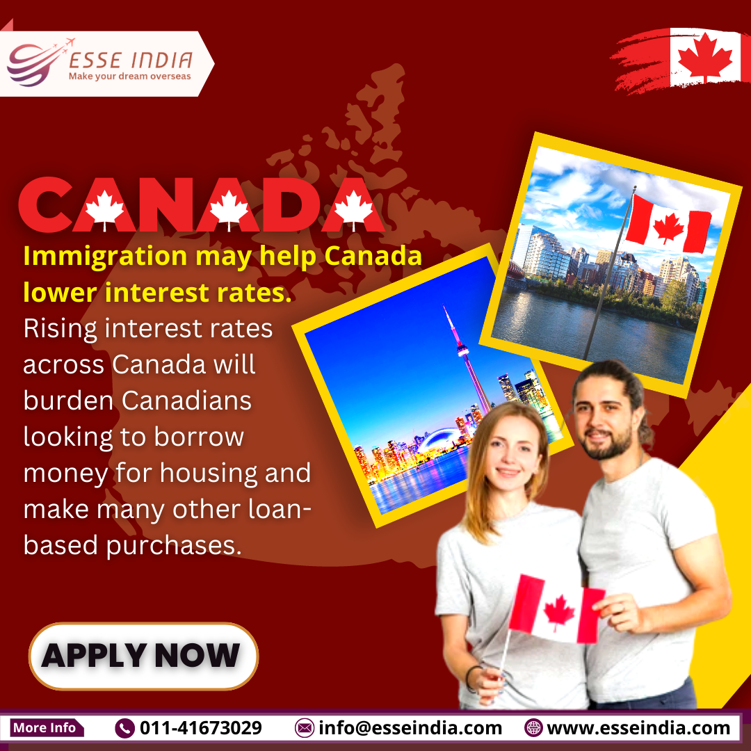 Immigration may help Canada lower interest rates