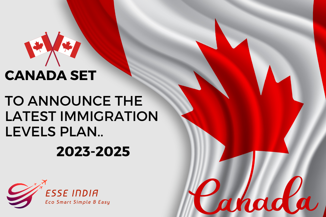 Canada set to announce the latest Immigration Levels Plan 2023-2025