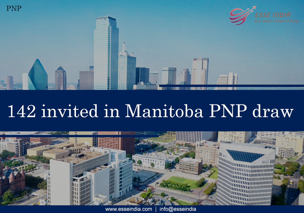 Esse India 142 invited in Manitoba PNP draw
