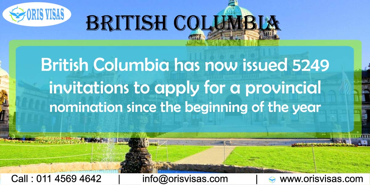 British Columbia invites 373 in new PNP draws || Oris Visas