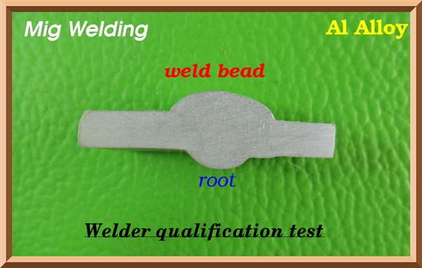 Mig Aluminum - Welder Qualification Test