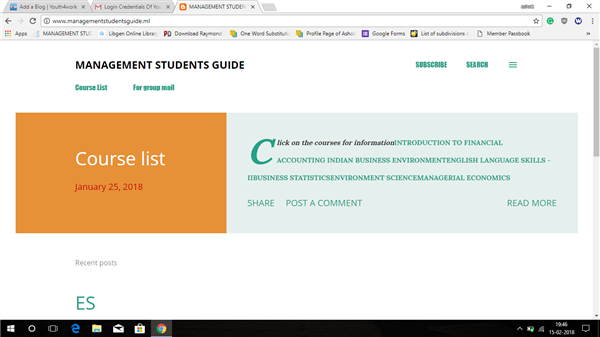 MANAGEMENT STUDENTS GUIDE