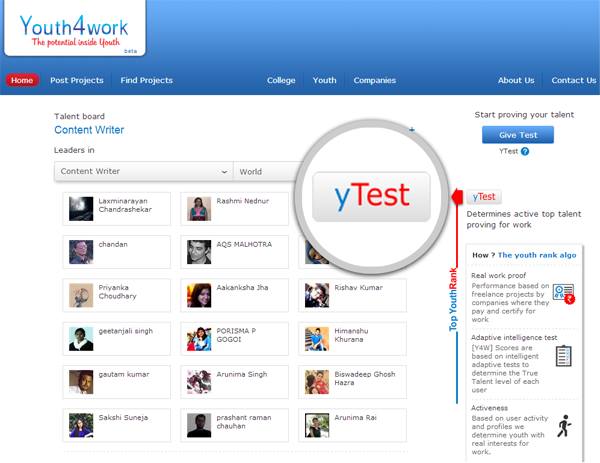 Precision defined performance evaluating yTests 