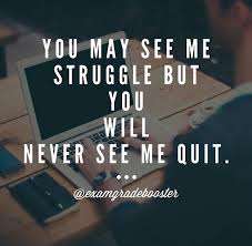 keep try. give more- get more. don't be quit.