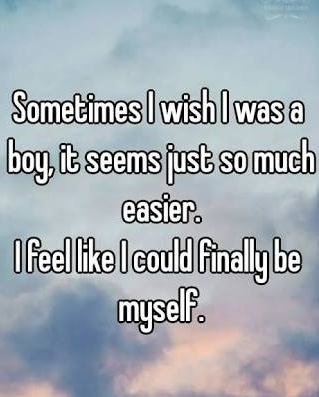 I Wish I Were A Boy Youth4work Blogs