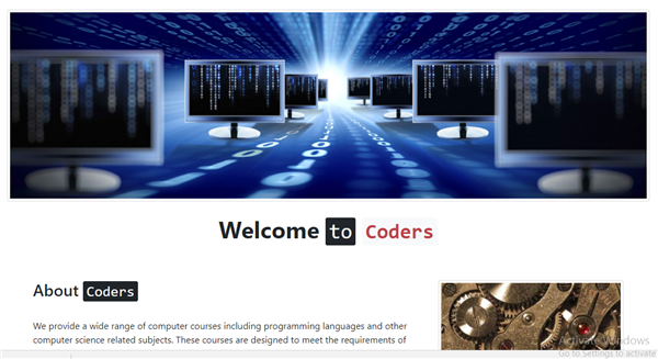 My project on Web Development for Blogging System